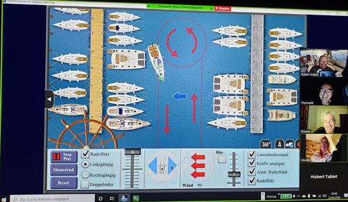 Virtuelles Skippertraining